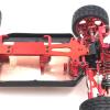 RC Toys Upgrades Parts For Wltoys 144001 144002 144010 124007 124016 124017 124018 124019 Metal Steering Servo Mount Base RC Car Upgrade Parts(Red) view 2
