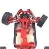 RC Toys Upgrades Parts For Wltoys 144001 144002 144010 124007 124016 124017 124018 124019 Metal Steering Servo Mount Base RC Car Upgrade Parts(Red) view 3