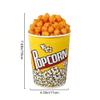 Vbsqic Simulation Popcorn Food Model, Fake Popcorn Grains for Crafts, Sample Store Showcase, Home Decoration, Photography Props, Snack Display Ornament view 3