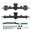 Aluminum Alloy Front Rear Axles for 1/24 RC Micro Crawler Car for Axial SCX24 All Series Parts confident(Front Axle) view 3