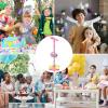 Toy Microphone, Wireless Karaoke Machine with Colorful Light, Children Microphone with Stand for Boys, Girls, preschoolers, Birthday Party, Home, playroom, School Events, and Holiday Performance view 4