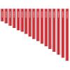 17PCS Aluminum Alloy Link Rod Kit 20~100mm 1/10 RC Crawler Car for Axial SCX10 Linkage Parts confident(Black) view 2