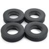 1 2 4Pcs 22mm 25mm Beadlock Rubber Tyres Wheels with Foam Inserts Compatible with 1 14 Scale RC Trailers and Model Vehicles(4Pcs Tires 22mm) view 1
