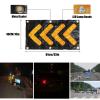 HDXWIFD Magnetic Traffic Arrow Sign, Traffic Arrow Direction Sign, LED Portable Traffic Arrow, Solar Road Traffic Guide Light (Size: 46 * 84 cm, Color: Solar/USB) view 2