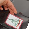 Uonlytech 10-Sheet PVC Double-Sided Stamp Album Binder with Eight-Grid Pages for Stamp Collectors Loose-Leaf Storage Organizer for Collecting and Display view 3