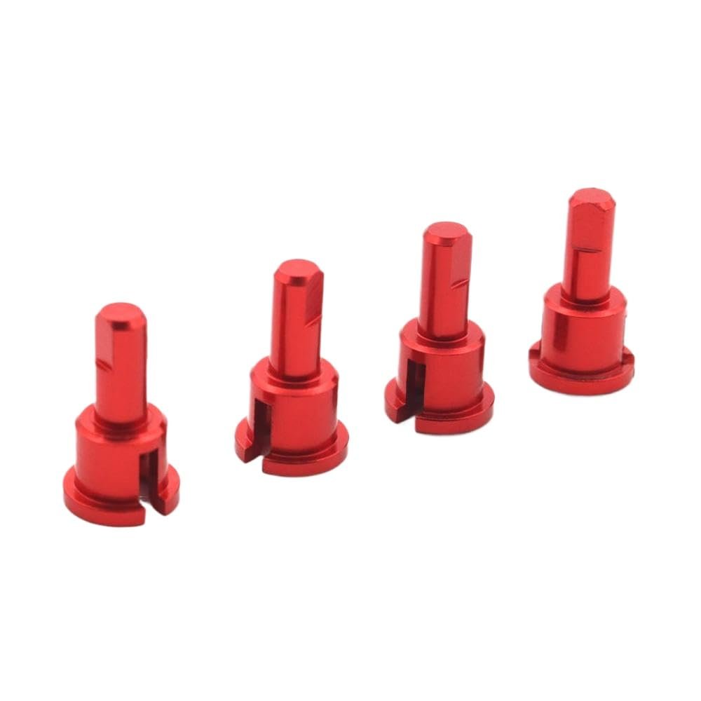 4Pcs Differential Cup Compatible with A949 A959 A969 A979 K929 RC Car Models Universal Fit Replacement Parts(Red)