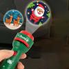 2 Pack-Kids Flashlight Color Projector 24 Different Patterns Image Projection Toys,Christmas Flashlight Projector view 3