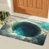 3D Optical Illusion Rug,Dog Gets Scared of 3D Carpet,2025 Muti-Design 3-D Hole Rug,Funny 3-D Carpet to Prank with Secure Non-Slip,Optical Illusion Rugs Easy Clean Doormat for Entrance view 1