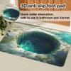 3D Optical Illusion Rug,Dog Gets Scared of 3D Carpet,2025 Muti-Design 3-D Hole Rug,Funny 3-D Carpet to Prank with Secure Non-Slip,Optical Illusion Rugs Easy Clean Doormat for Entrance view 3