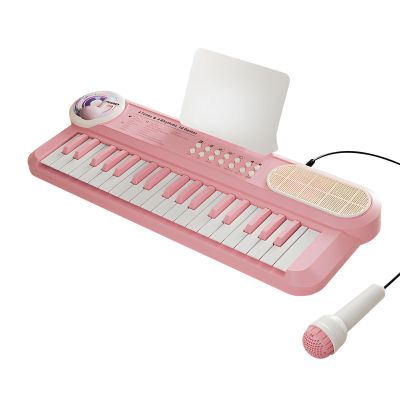 37 Piano Keyboard with Multiple Sound and Microphone for Interactive Music Learning Educational Instrument Music Learning Keyboard Toy