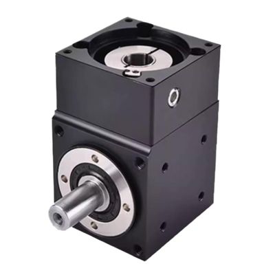 90 Degree Right Angle Steering Gear Cross Commutator Reducer Ratio 2:1 3:1 for 80 Frame 750W AC Servo Motor Input 19mm(Trhd Dual Hole,Ratio 3 to 1)