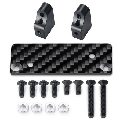 Aluminum and Carbon Fiber Servo Mount Bracket Compatible with 1 10 Scale Clod Buster 4x4x4 RC Model Compatible Part