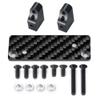 Aluminum and Carbon Fiber Servo Mount Bracket Compatible with 1 10 Scale Clod Buster 4x4x4 RC Model Compatible Part view 1