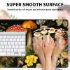GYSYSQSH for MTG Playmat with Storage Bags Size 24x14 inches Non-Slip Rubber Backing Printing & Stitched Edges Ideal for Card Game Enthusiasts TCG Playmat Mouse Pad Desk Mats, Mushrooms view 3