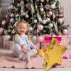 Abaodam Gold Foil Star Pinata Party for Birthday with Aluminum Film Large Star Shape Game Prop without Blindfold view 4