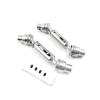 RC Toys Upgrades Parts For WPL C14 C24 D12 B14 B24 B16 B36 For MN D90 For MN98 For MN99S Metal Drive Shaft Driveshaft CVD 4x4 6x6 4WD 6WD RC Car Parts(Silver,4x4) view 1