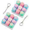 2 Pcs Cat Paw Keyboard Fidget Toy, 9 Keys Cute Clicker Keyboard Fidget for Adults Relieve Stress and Anxiety Decompression Keyboard Fidget Keychain view 1