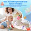 Zendstanding Baby Toys 0-6 Months - Wrist Rattle Foot Finder Socks Set for 3 Month Baby Toys Infants, Soft Plush Sensory Rattles for Newborn Boys Girls Essentials Shower Gifts view 4