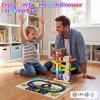 Paisure Wooden Car Ramp Racer for Toddlers 1-3, Montessori Race Track Toy view 2