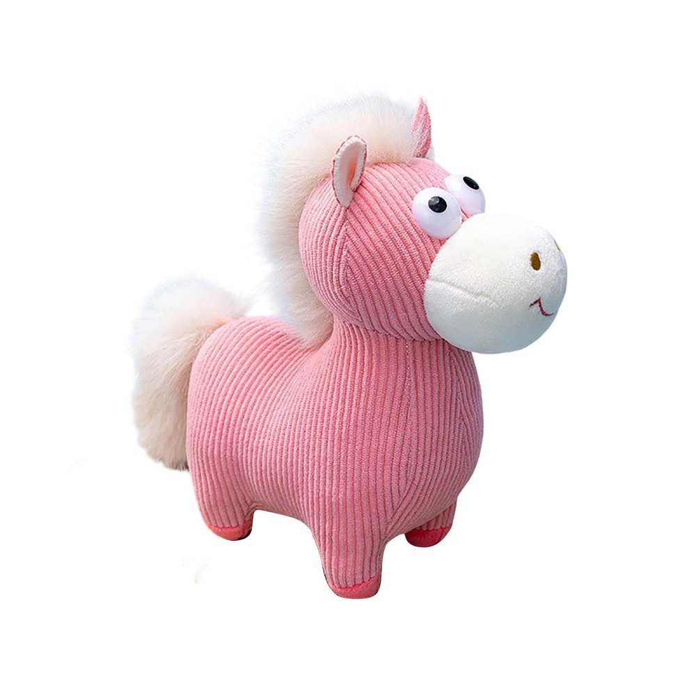 2026 Horse Stuffed Animal, New Year Horse Plush-Mascot Statue, Plush Tabletop Ornaments for Chinese New Year Spring Festival Gift Blessing Souvenir Home Office Tabletop Decors
