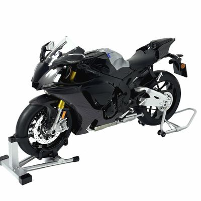FILONA 1/6 Motorcycle Model, Alloy Dynamic Simulation Motorcycle with Ignition System and Smoke Spray, Idea Gift for High Speed Bike Lovers (R1M)