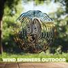 10-Inch Metal Wind Spinner Two Zebras 3D Wildlife Wind Spinner, Unique Metal Hanging Kinetic Wind Sculpture Ornament Gifts for Women Yard Art Garden Patio Lawn Indoor Outdoor Decor view 4