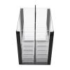BILPIKOGoo Acrylic Poker Chip Case 1000pcs Capacity Poker Chip Trays Set with 10 Chip Racks/Trays view 3