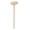 Zerodis Mini Wooden Hammer Set Birch 30 Pieces Small Mallet for Kids Chocolate and Cake Breaking view 2