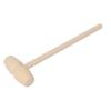 Zerodis Mini Wooden Hammer Set Birch 30 Pieces Small Mallet for Kids Chocolate and Cake Breaking view 4
