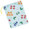 Skater KB63SN-A Children's Cup Bag, Drawstring Bag, Made in Japan, Fruit Pattern, Boys and Girls view 2
