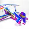 AEORCACC Extreme Sport Pitts 450mm Wingspan RC Airplane, Biplane Model, PP Material Assembly Plane Kit, Foam RC Plane 4CH Indoor Outdoor Plane Model (E30 Airframe+Motor+Prop+ESC+Servo) view 3