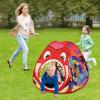 Dinosaurs Kid Play Tent +Bean Bag Toss Game Sets Pop up Tent Playhouse for Kid-3-in-1 Corn Hole Games for Kids Kid Cornhole Game with A Carry Bag view 2