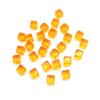 200Pcs 6 Side 8mm Clear Dices Educational Engraving Acrylic D6 Party Family Board Game view 1