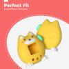 for Tamagotchi Paradise Case,Cute Standing Dog Silicone Protective Cover for Tamagotchi Paradise Electronic Pet,Waterproof Washable Shockproof Anti-Drop 360Full Protection,Puppy Style(Yellow) view 4