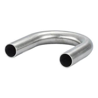 1piece 304 Stainless Steel U Shaped Pipe Silver, 180 Degrees Elbow Pipe Thickness 1.5mm for Exhaust Systems(19mm)