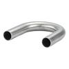1piece 304 Stainless Steel U Shaped Pipe Silver, 180 Degrees Elbow Pipe Thickness 1.5mm for Exhaust Systems(19mm) view 1