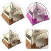 1:12 Scale Miniature Camping Tent, Mini Camping Tent, Realistic Tents, Movable Decorative Scene Accessories, Foldable Fabric Design for Photography, Model Displays, and Play view 2