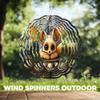 10-Inch Metal Wind Spinner Fennec Fox on Tree Stump 3D Wildlife Wind Spinner, Unique Metal Hanging Kinetic Wind Sculpture Ornament Gifts for Women Yard Art Garden Patio Lawn Indoor Outdoor Decor (1) view 4