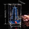 3D Christmas Tree Led DIYs Kit Flashes Circuit Soldering Practice Electronic Science Assembly Flashing Christmas Tree Circuit Kit view 4