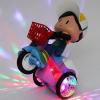 Kids Car Toy, Electric Tricycle Toy with Musical Lights, 360 Degree Rotating Game, for Preschoolers, Home, Playtime, School view 2