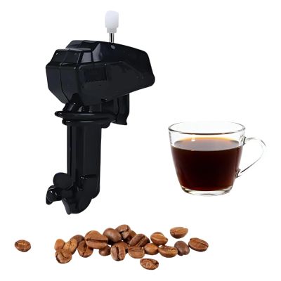 Oxxggkao Boat Motor Coffee Stirrer, Wind-Up Design, Novelty Beverage Mixer Toy for Cups, Mugs & Glasses for Coffee Lovers & Kitchen Fun