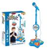 2026 New Kids Microphone with Stand, All in One Microphone Toy for Birthday Parties Singing, Portable Karaoke Machine for Singing, Music Play for Kids (Blue) view 1