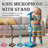 XDGJTBFMY Kids Microphone with Stand, 2026 New Kid Karaoke Machine for Girls, Toddler Microphones, Karaoke Machine Microphone Toys with Adjustable Stand & LED Lights, for Girls Boys (Pink) view 3