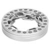 4pcs Wheel Outer Beadlock Ring, Replacement Wheel Beadlock Rings for 1/10 RC Cars, 1.9 Inch Aluminum Alloy Beadlock Wheel Ring with M2 Screws, Compatible with Axial SCX10 90046 and (Silver) view 4