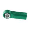 4 Pcs RC Link Rod End M4 Thread CW 7mm Ball Joint Head, High Strength Alloy RC Ball Joint Head, 7.0mm Diameter RC Linkage Rod End for 1/10 Model Car, Plug and Play with Standard M4 (Green) view 2