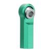 4 Pcs RC Link Rod End M4 Thread CW 7mm Ball Joint Head, High Strength Alloy RC Ball Joint Head, 7.0mm Diameter RC Linkage Rod End for 1/10 Model Car, Plug and Play with Standard M4 (Green) view 4