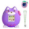 for Tamagotchi Paradise Case,Cute Standing Dog Silicone Protective Cover for Tamagotchi Paradise Electronic Pet,Waterproof Washable Shockproof Anti-Drop 360Full Protection,Puppy Style (Purple) view 1