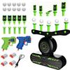 Hover Shot Game, Glow in The Dark Floating Target Game, Air Powered Tube Ball Toy view 1