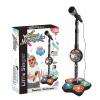 2026 New Kids Karaoke Machine Toy, Star Microphone with Stand, with Music & Light, Adjustable Height Funny Karaoke Microphones Toy, for Girls Boys 8-12 Cute Birthday Gift (Black) view 1