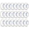 100 Pcs LED Bracelets Sound Activated Light Up Bracelets, Flashing LED Strobe Music Control Light Up Bracelets with Adjustable Buckle for Wedding, Carnival Parades,Concerts, Evening Ice-Skating Parties view 1